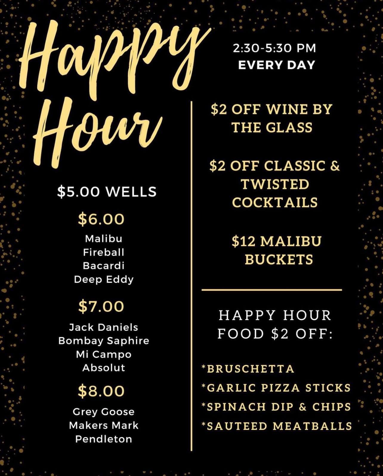 La Bella Vita Kitchen Happy Hour Tri City Vibe La Bella Vita Kitchen Happy Hour Tri City Vibe